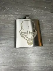 Bully 6oz Engraved Stainless Steel Drink Flask Repop BMX