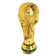 Gold Cup Replica Trophy 2022 World Soccer Award Trophy for Family Decoration Football Fan Gift 13cm