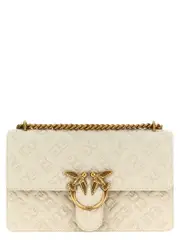 [Pinko] Pinko-Love Bag Borse A Tracolla Bianco-Donna OS White