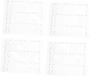 NUOBESTY Non-Trace Adhesive Dots 240pcs Double-Sided Tape Hooks Glue Points for Crafts