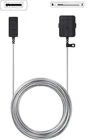 One Invisible Connection Cable for Samsung Neo QLED 8K Smart TV Model QN95A, QN700A, QN800A, QN900A, Compatible BN39-02688A E343577 21302 N23UC0870, 8FT (2.5M), Silver, NOT fit Samsung Frame TV
