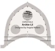 Creative Grids Low Shank Machine Quilting Tool Archie CGRQTA3LS