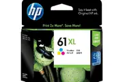 HP 61XL Ink Cartridge High Yield Colour Pack Cyan/Magenta/Yellow CH564WA