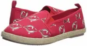 FOCO NHL Women's New Jersey Devils Espadrille Canvas Slip On Shoe