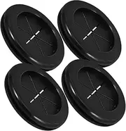 Fireproof Waterproof Cable Cord Grommets 4pcs Desk Floor Buckle Grommets for Office Home Computer Desk