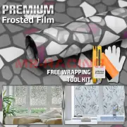 *36"x120" Frosted Film Glass Home Bathroom Window Security Privacy Sticker 5039a