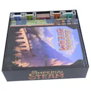 Folded Space Game Box Inserts Organiser Storage Divider For Imperial Steam RPG
