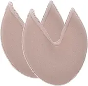 1Pair Elastic Foot Toe Covers Gel Toe Caps for Dance Ballet Gymnastics Forefoot Guard Socks for Women High Flexibility Toes Eases Pressure