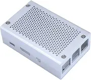 Raspberry Pi 3 Case Aluminum Case Silver Case Compatible with Raspberry Pi 2 Model B Also
