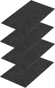 4 Pcs 24-Cell Capillary Mats-13 X 8.3 Inches Self Watering Seed Starting Mat-Ca