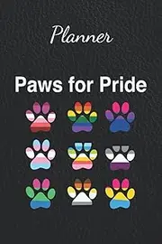 Planner: A Zach Godfrey Weekly Planner | Rainbow | LGBTQIA Pride Design 41 Paws for Pride | Undated