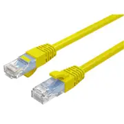 Cruxtec 0.5m Cat6 Ethernet Cable - Yellow Color [RC6-005-YE]