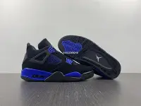 在飛比找Yahoo!奇摩拍賣優惠-Air Jordan 4 AJ4 皇家藍 黑藍 實戰 低筒 