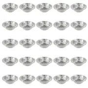 100pcs mini tart tin pans Tin Foil Bakery Household Egg Tart Baking Trays Pie