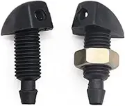 2 Pack Car Windshield Washer Wiper Water Jet Spray Nozzle Windscreen Washer Jets，for Camry