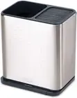 Joseph Joseph Surface Stainless-steel Knife and Utensil Pot - Grey