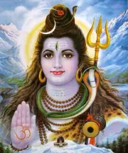 KrishnaCulture Lord Mahesvara CV11TC Canvas Art 10X12"