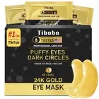 Under Eye Patches (48 Pairs) - 24K Gold Eye Masks Enriched with Abundant Coll...