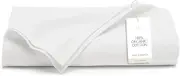 Boll & Branch Signature Hemmed Flat Sheet - California King, White - 100% Organic Cotton - 1 Flat Sheet Only