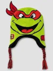 Teenage Mutant Ninja Turtles Beanie / Knit Hat Made By Nickelodeon (RAPHAEL-RED)
