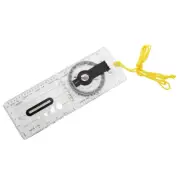 Foldable Navigation Camping Baseplate Ruler Map F6Y65220