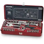 SIDCHROME 37 Piece 1/4inch SD & 1/2inch SD AF/Metric Socket Set