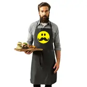 Moustache Smile - Funny Novelty Kitchen Adult Apron