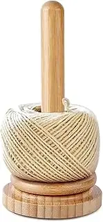 Wooden Yarn Spool Holder, Wood Yarn Dispenser, Knitting Embroidery, Craft & Sewing Supplies, Thread Spinner Organizer for Knitting, Crocheting