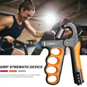5-100KG Hand Grip Strengthener Adjustable Forearm Trainer Exerciser Finger E7A1