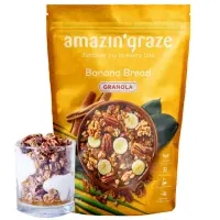 在飛比找momo購物網優惠-【Amazin graze】堅果穀物燕麥脆片-蜂蜜香蕉250