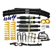 4"+3" Lift Kit Shock King Coil EFS Leaf Arm Diff for Mitsubishi Triton MQ