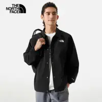 在飛比找momo購物網優惠-【The North Face】TNF 風衣外套 防潑水 翻