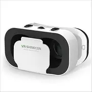 VR Headset Compatible with Phones,Virtual Reality Headsets VR Cardboard,Mini Exquisite Light Weight Comfortable New 3D VR Glasses,VR4.0 VR Box