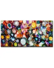 Ready2HangArt Festive Jewels Wrapped Canvas Wall Art by Norman Wyatt