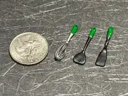 Dollhouse Miniature Kitchen Utensil Spatula Whisk 1:12 scale B302 Dollys Gallery