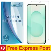 [3 Pack] Samsung Galaxy S25+ (6.7") Anti-Glare Matte Screen Protector Film by MEZON – Case Friendly, Shock Absorption (Galaxy S25+, Matte) – FREE EXPRESS