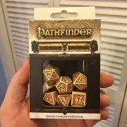 NEW IN BOX Pathfinder Ironfang Invasion Dice Set Q-Workshop D&D RPG Game Paizo