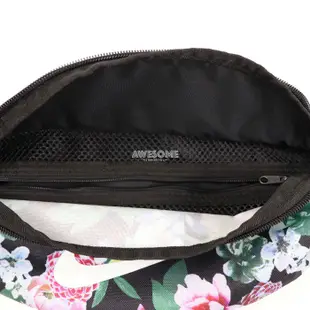 [歐鉉]NIKE 花卉 腰包 小包 斜背包 側背包 DB4702-010 旅行袋 健身袋 運動提袋 DA2156-010