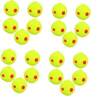 BESPORTBLE 30pcs Set Floating Float Fishing Rod Ball Fishing Tackle Float Fishing Equipment Float Fishing Kit Fishing Tool Fishing Line Fishing Gear Fish Float Yellow Foam