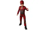 Justice League Boys The Flash Costume (Red/Black) (9-10 Years)