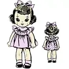 15" Doll Pattern & Doll Clothes Pattern, A Very Cute Hard, To Find Doe Eye Doll