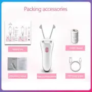 Electric Facial Hair Remover Female Body leg Face Cotton Thread Epilator Shaver