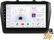 Car Stereo Android 13.0 Radio for Suzuki Swift 2016-2023 GPS Sat Navigation 9'' Touchscreen DVD Multimedia Video Player FM BT Receiver with Carplay 4G 5G WiFi DSP SWC,M6 pro plus 1