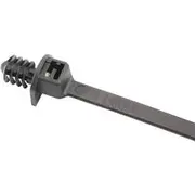 Aeroflow Fir Tree Cable Tie 4.8X210mm Fixed 25 Pack Black Zip Ties - AF98-4821-25