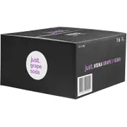 Just Vodka Soda Grape 6% Can 330ml
