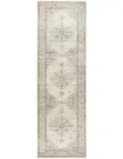 [Rug Culture] Century 977 Runner Rug in Silver