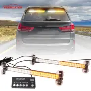 2 in 1 LED Strobe Bar Light Windshield Emergency Warning Hazard Traffic Advisor