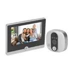 1080P Door Peephole Camera Digital WiFi Viewer 4.3in Screen 2 WayPIR Motion