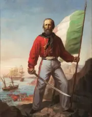 Giuseppe Garibaldi in Marsala Art Print 11"x14"