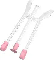Portable for Contact Lens Remover Soft Tips Reusable Scoop Insertion Tool with Storage Case Applicator Assist Stick Beauty, Pink